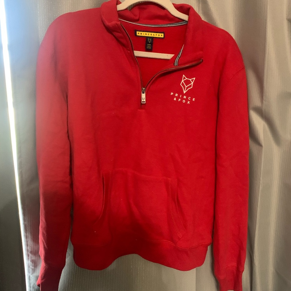 Quarter zip sweatshirt